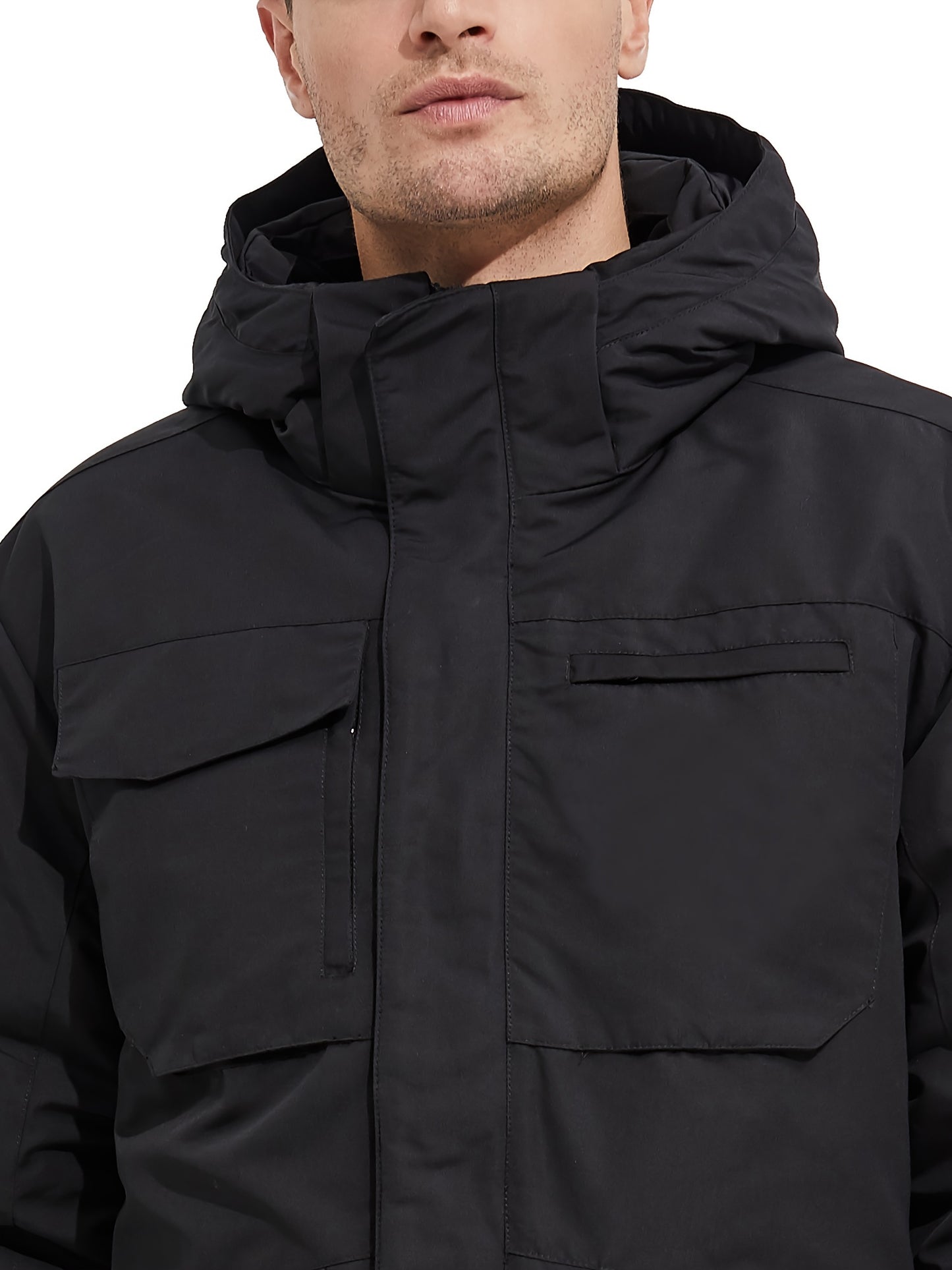 Men's Warm Parka Jacket