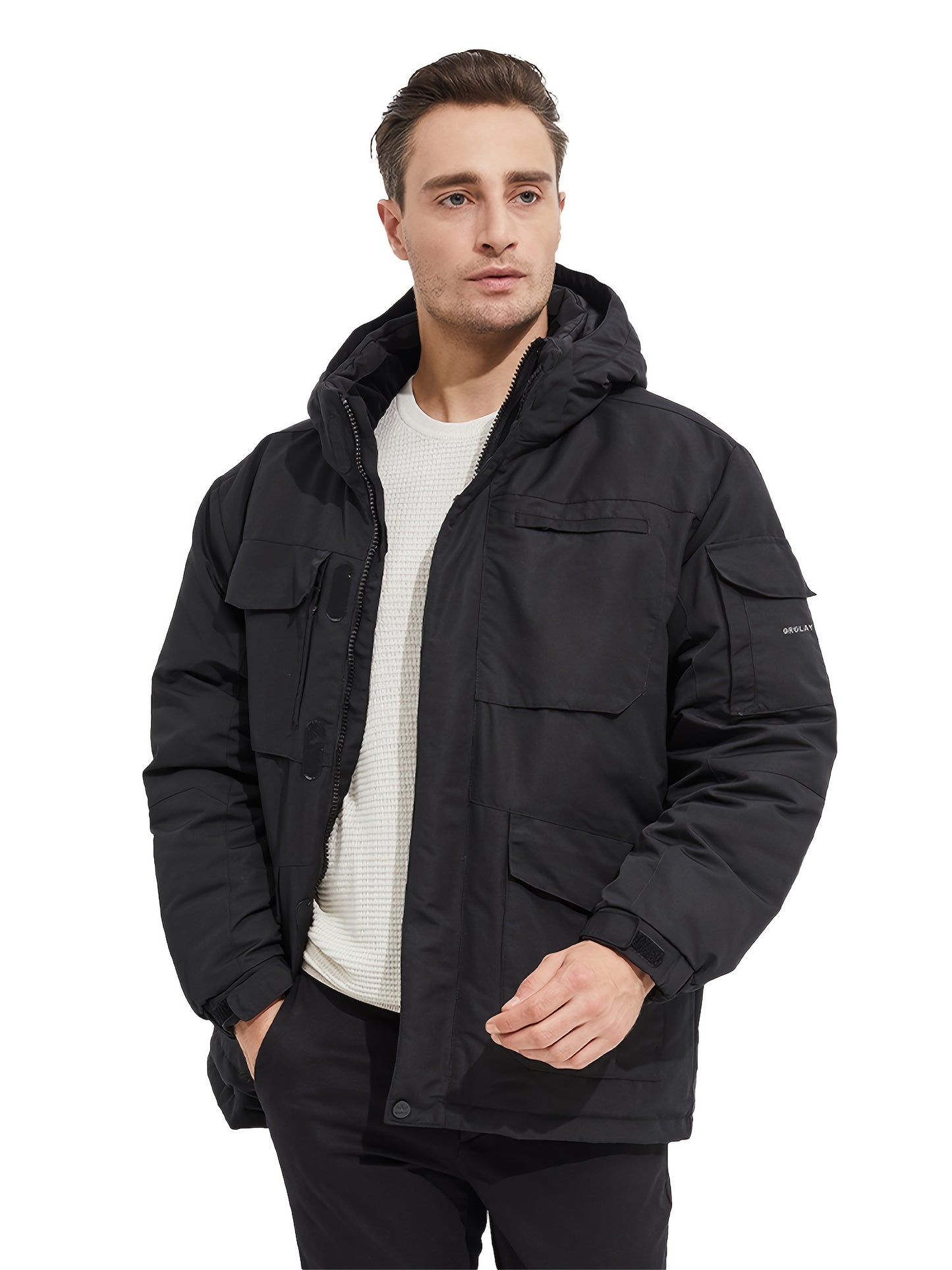 Men's Warm Parka Jacket