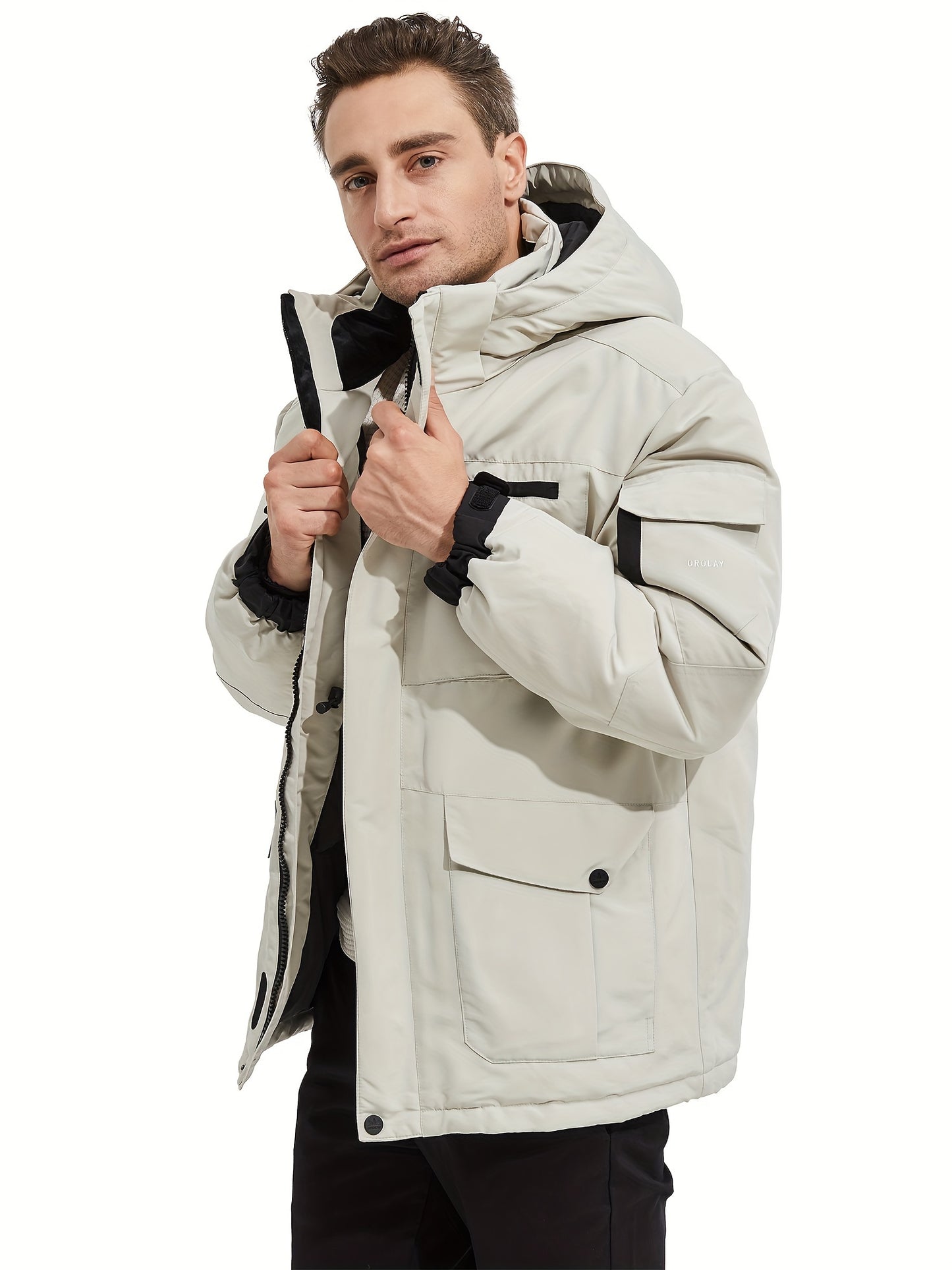 Men's Warm Parka Jacket