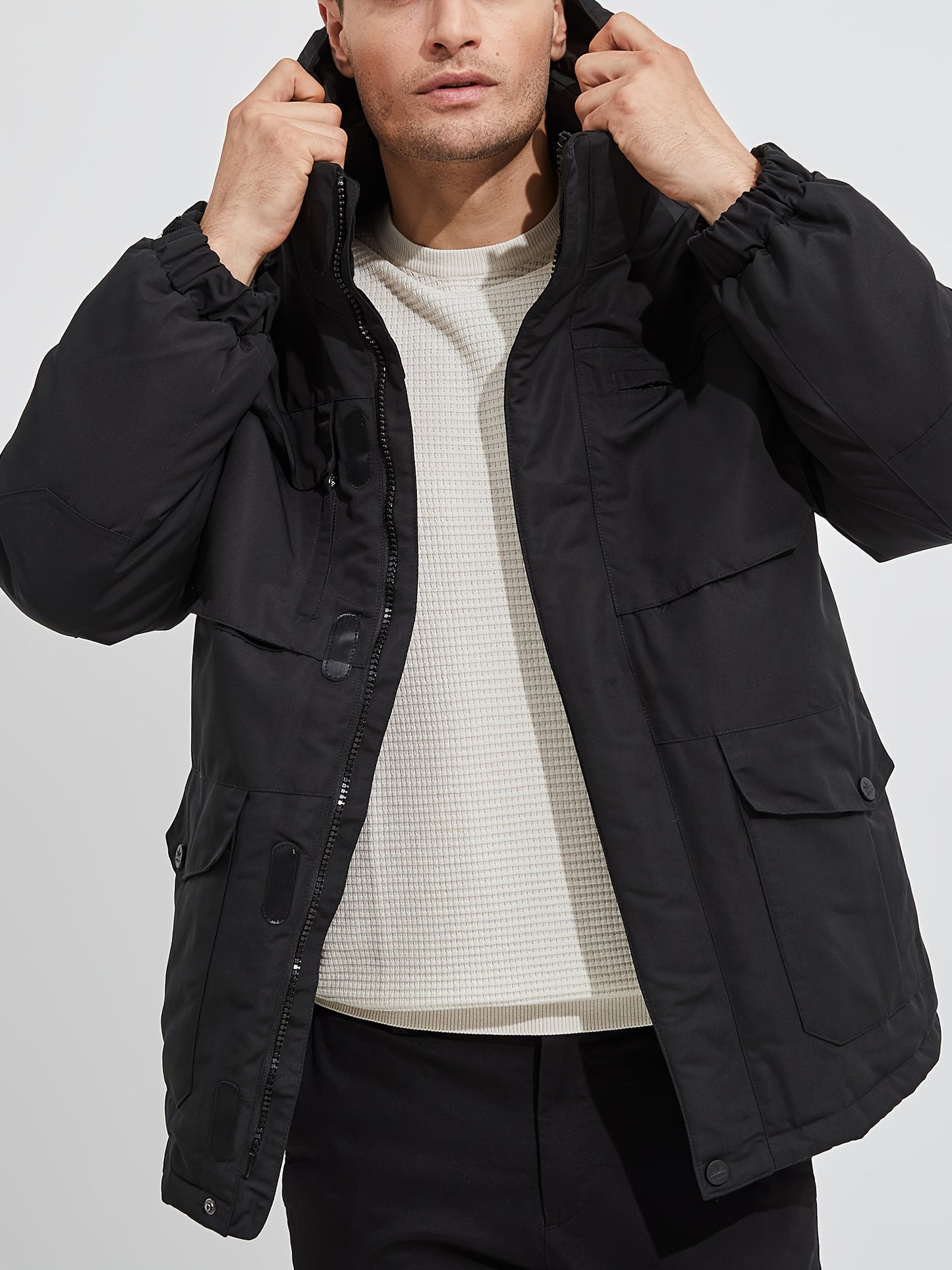 Men's Warm Parka Jacket